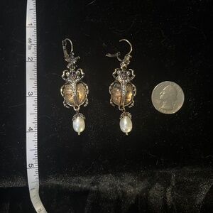 Scarab Earrings